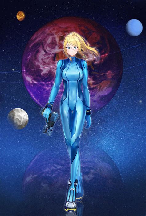 Zero Suit Samus (ZefraBlue) : r/Metroid